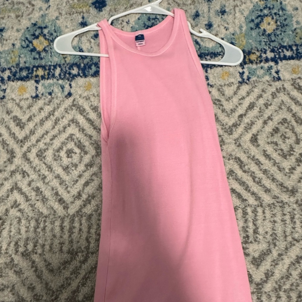 Pink & Brown LIMITED DISCONTINUED Tank dress